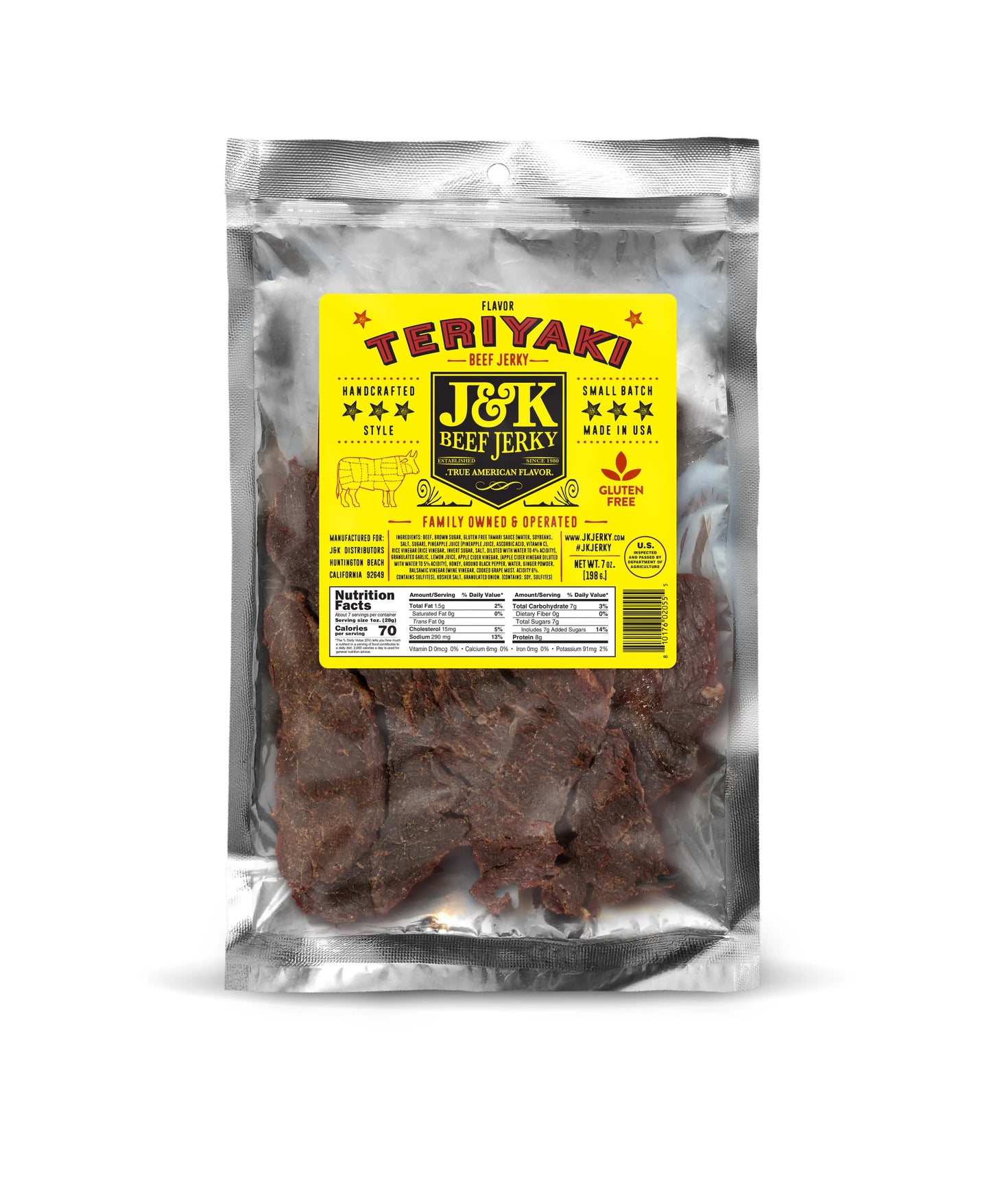 J&K Teriyaki Beef Jerky