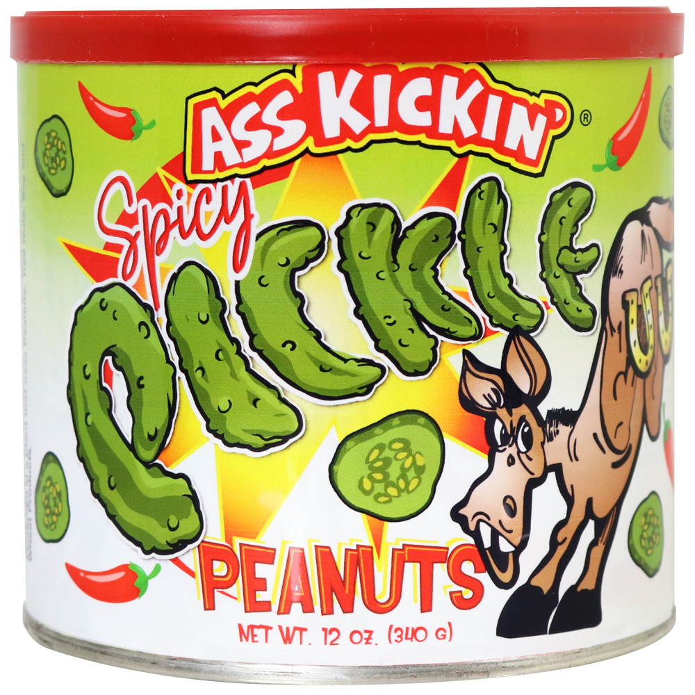 Ass Kickin' Spicy Pickle Peanuts