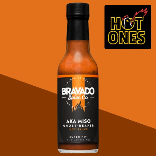 Aka Miso Ghost-Reaper Hot Sauce - Hot Ones Season 10