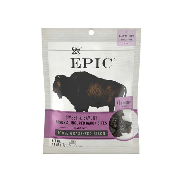 Epic Bison & Uncured Bacon Bites