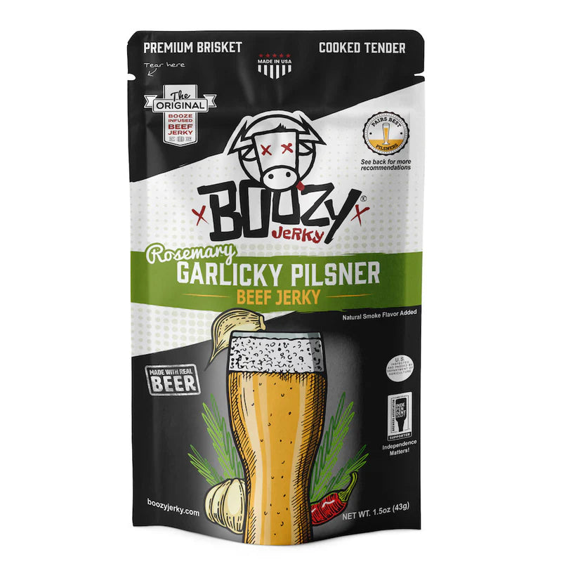 Boozy Rosemary Garlicky Pilsner