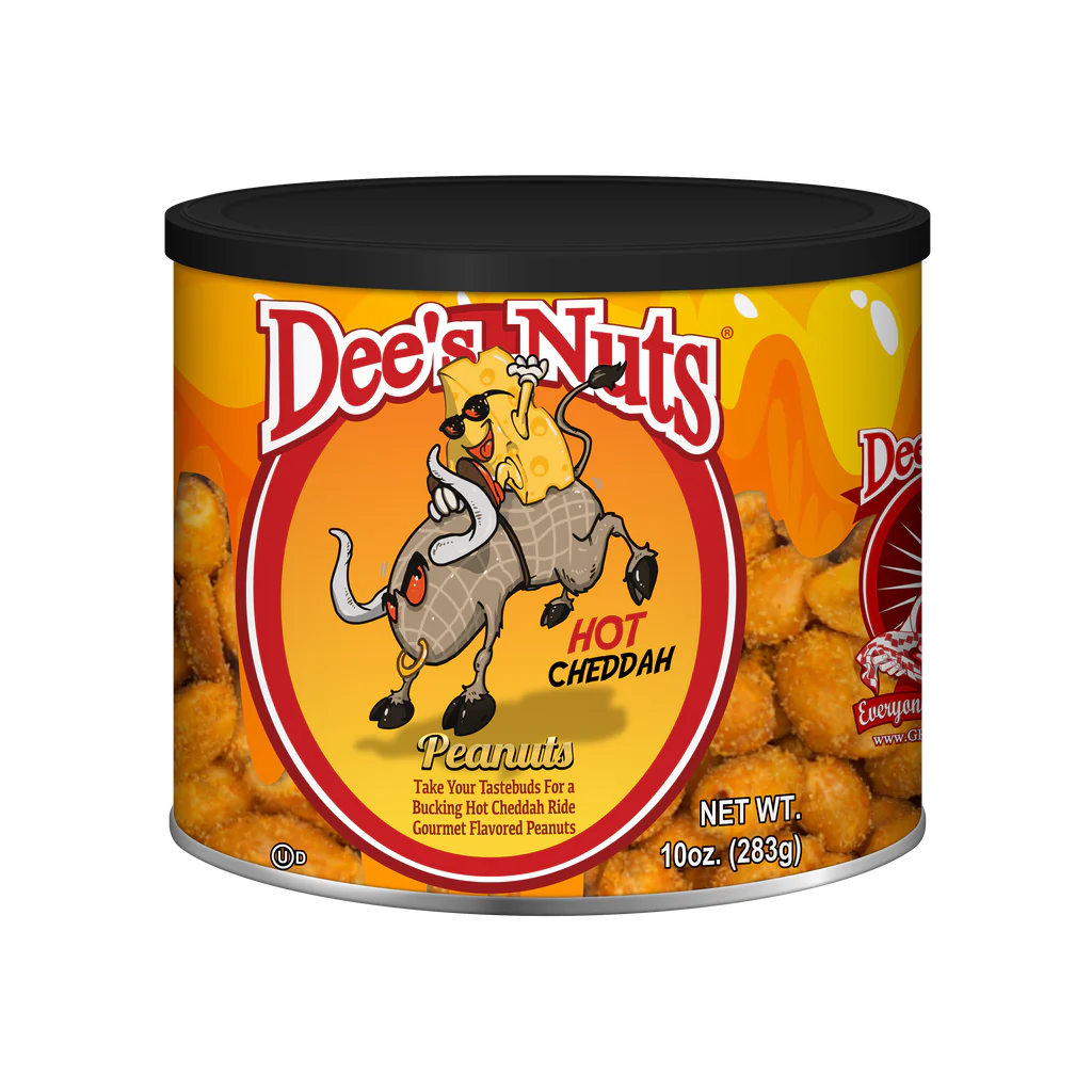 Dee's Nuts Hot Cheddah Peanuts