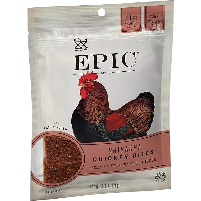 Epic Sriracha Chicken Bites