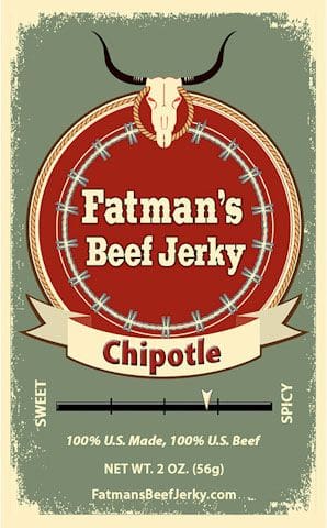 Fatman's Smoky Chipotle Beef Jerky