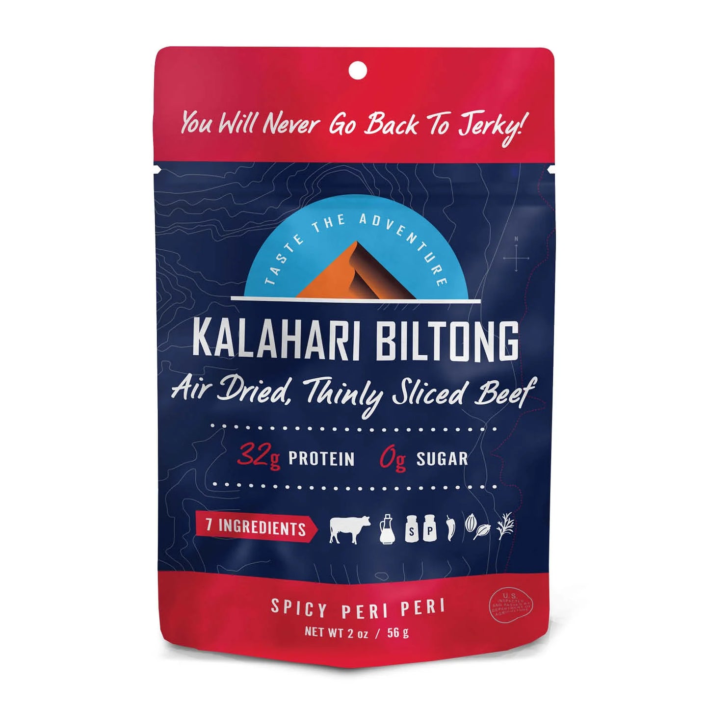 Kalahari Biltong- Spicy Peri Peri