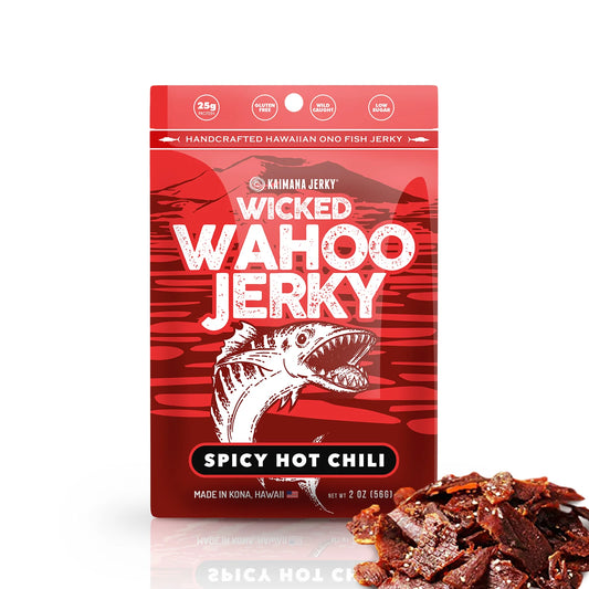 Kaimana Spicy Hot Chili Wicked Wahoo Jerky