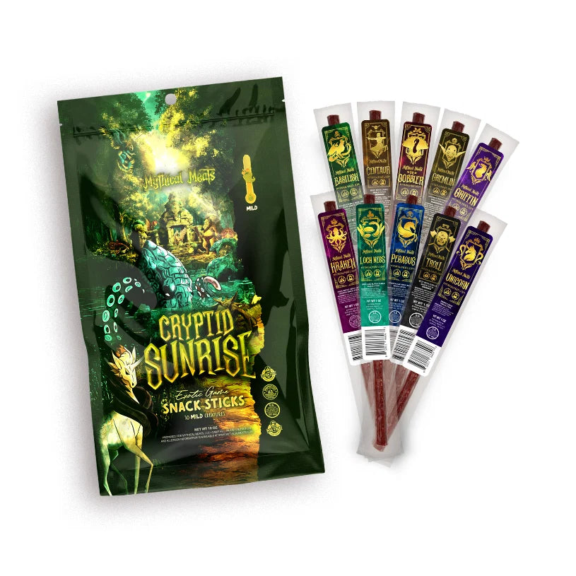 Mythical Meats® Cryptid Sunrise - Mild Variety Pack