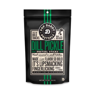 Dill Pickle Seasoned Pretzels