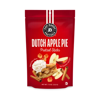 Pop Daddy Dutch Apple Pie Seasoned Pretzels