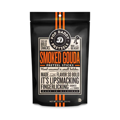Smoked Gouda Seasoned Pretzels
