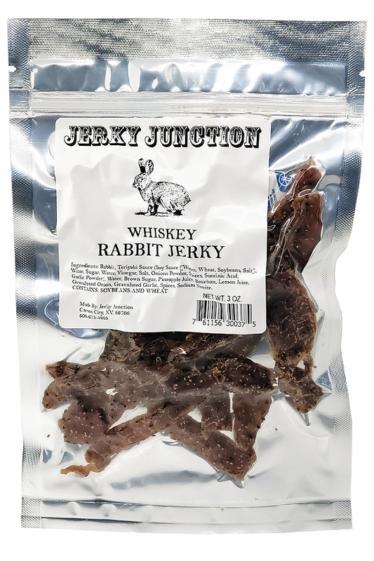 Jerky Junction Whiskey Rabbit Jerky