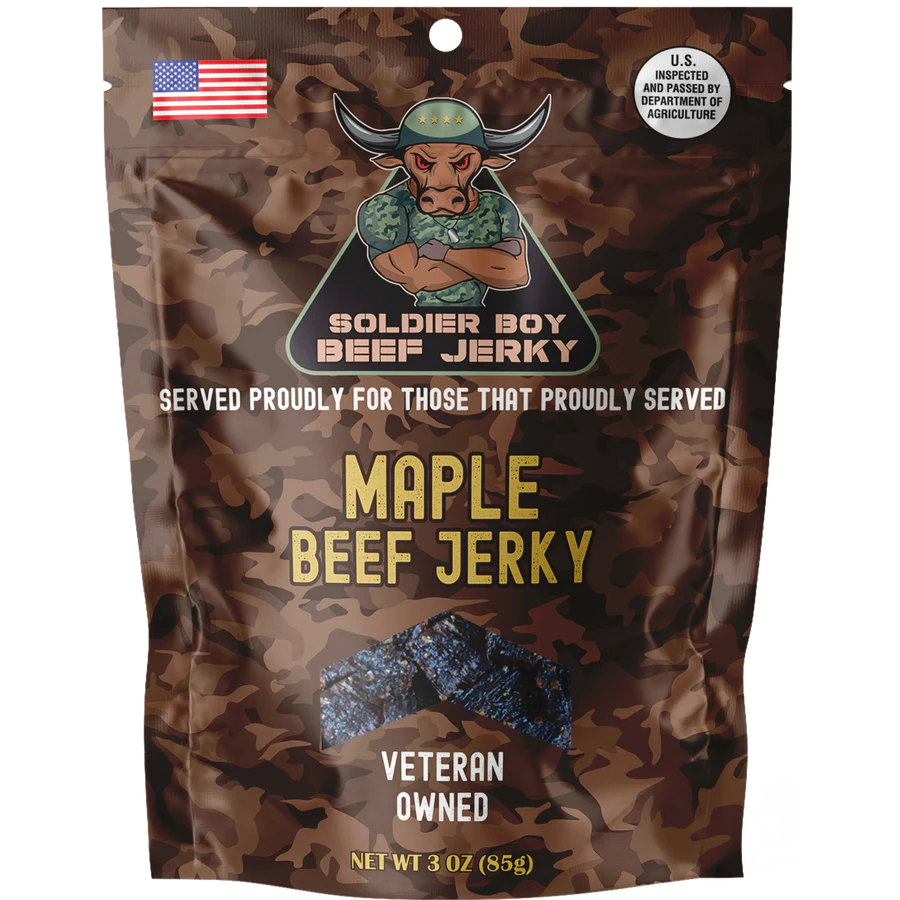 Soldier Boy Maple Beef Jerky