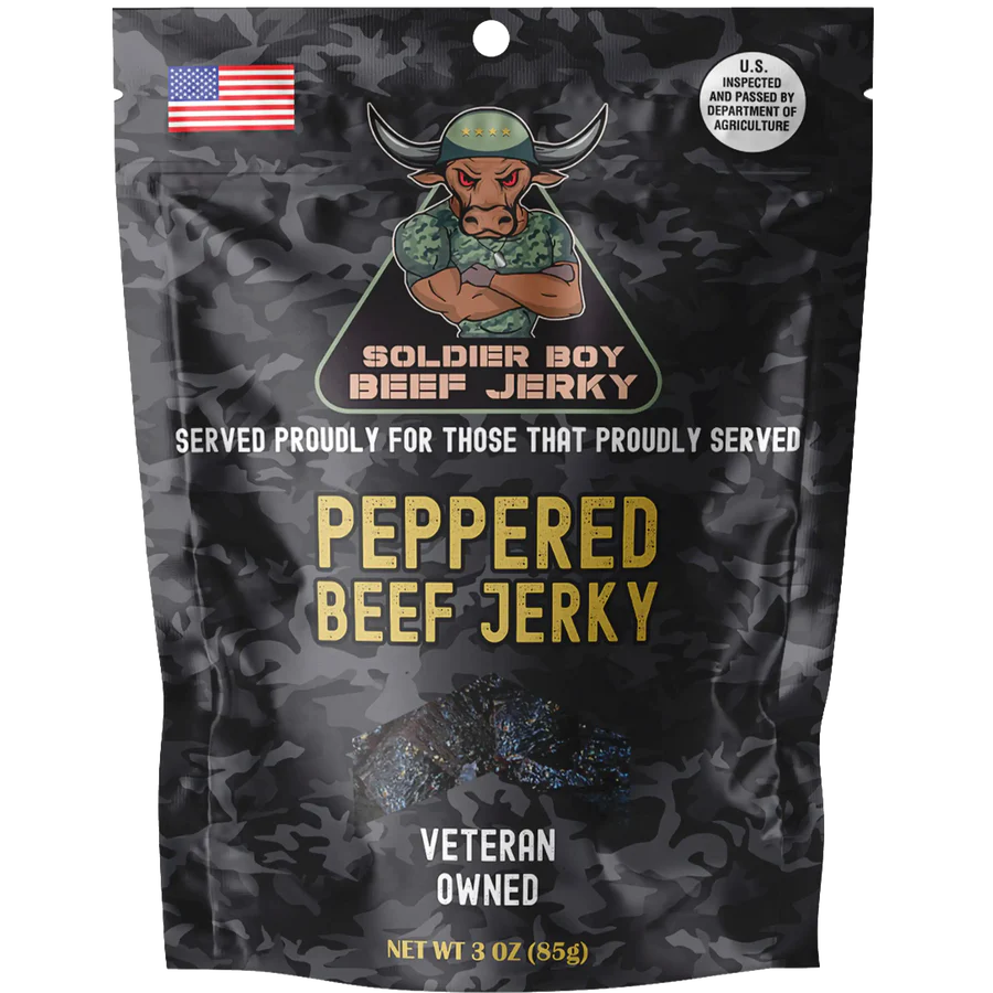 Soldier Boy Peppered Beef Jerky