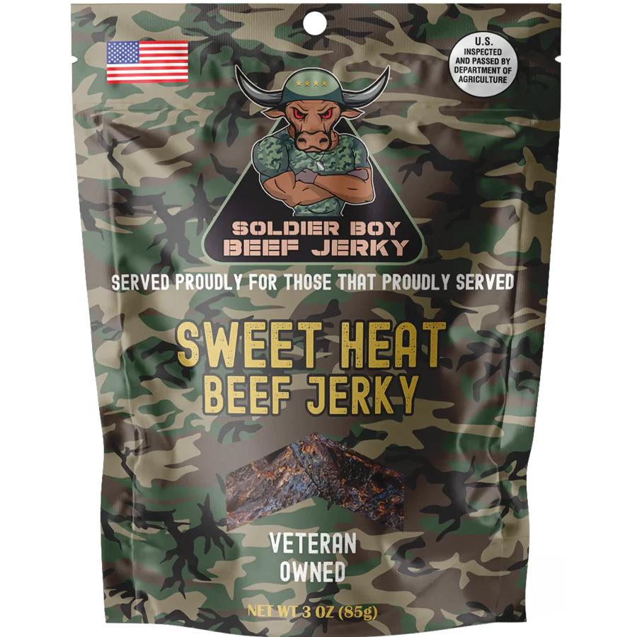 Soldier Boy Sweet Heat Beef Jerky