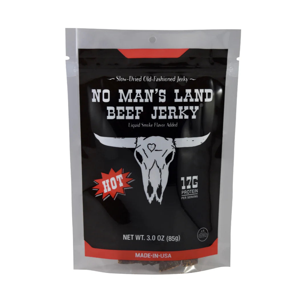 No Man's Land Hot Beef Jerky