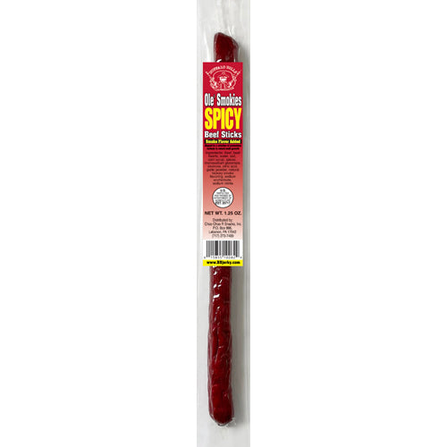 Spicy Ole Smokies Beef Stick