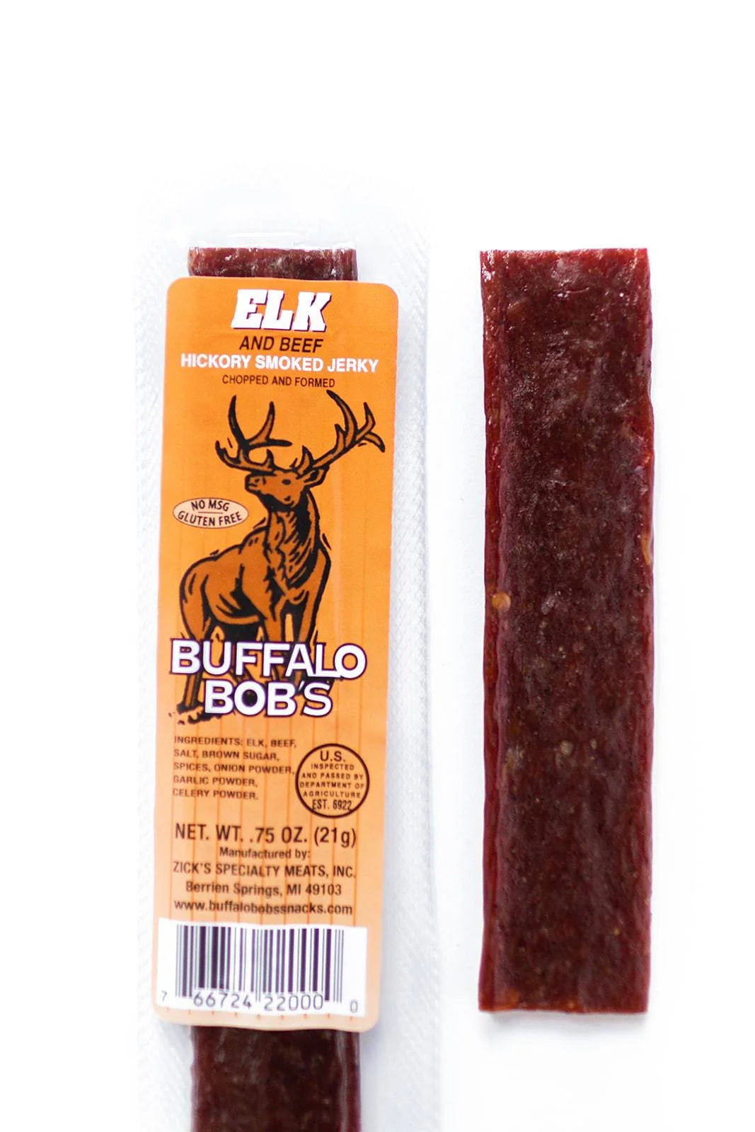 Hickory Smoked Elk Flat