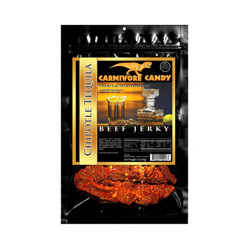 Carnivore Candy Chipotle Tequila Beef Jerky