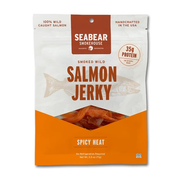 Seabear Spicy Heat Salmon Jerky