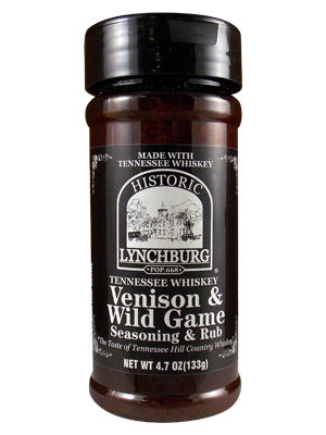 Historic Lynchburg Tennessee Whiskey Venison and Wild Game Seasoning