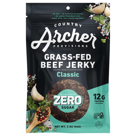 Country Archer Classic Zero Sugar Beef Jerky