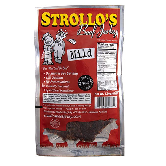 Strollo's Mild Beef Jerky
