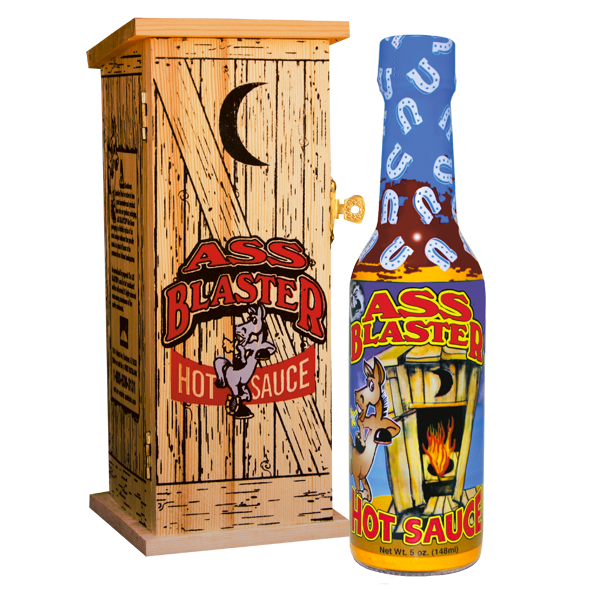 Ass Blaster Collector's Hot Sauce with Outhouse