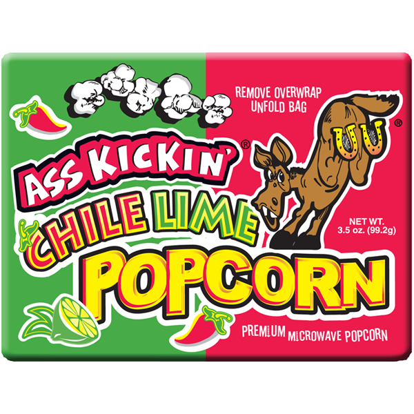 Ass Kickin' Chile Lime Popcorn