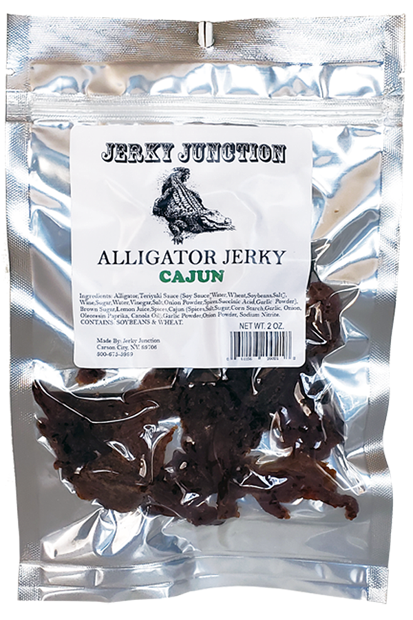 Jerky Junction Cajun Alligator Jerky