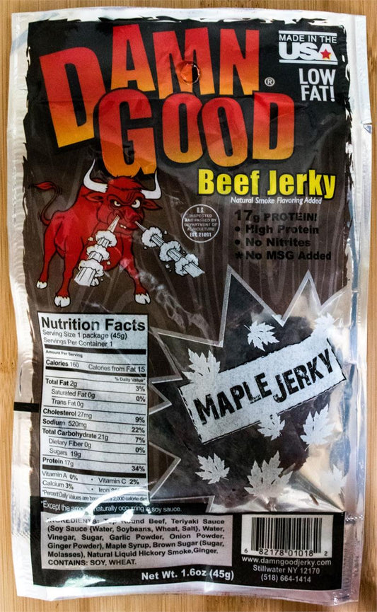 Damn Good Maple Beef Jerky (1.6 oz)