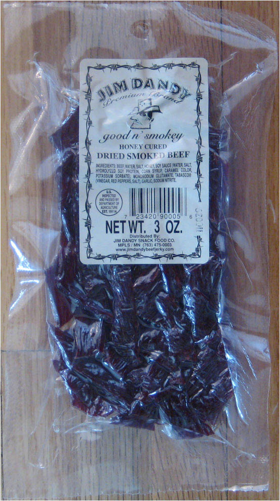 Jim Dandy Good n' Smoky Beef Jerky (3 oz)