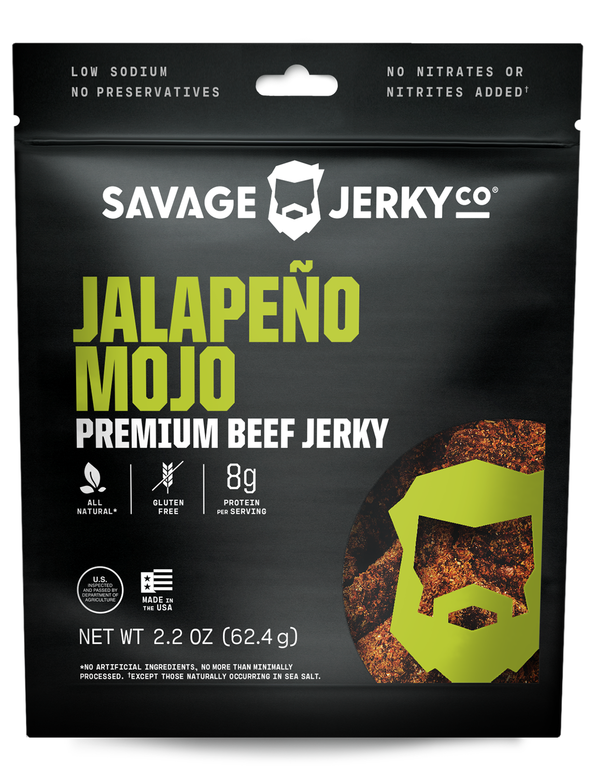 Savage Jalapeno Mojo Beef Jerky