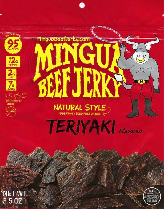 Mingua Teriyaki Beef Jerky