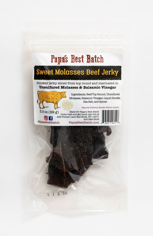Papa's Best Batch Sweet Molasses Beef Jerky