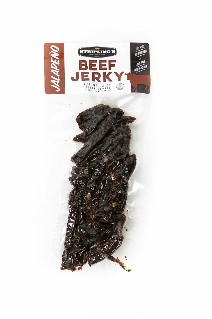 Stripling's Jalapeno Hot Beef Jerky