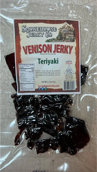 Smokehouse Teriyaki Venison Jerky