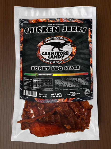 Carnivore Candy Honey BBQ Chicken Jerky