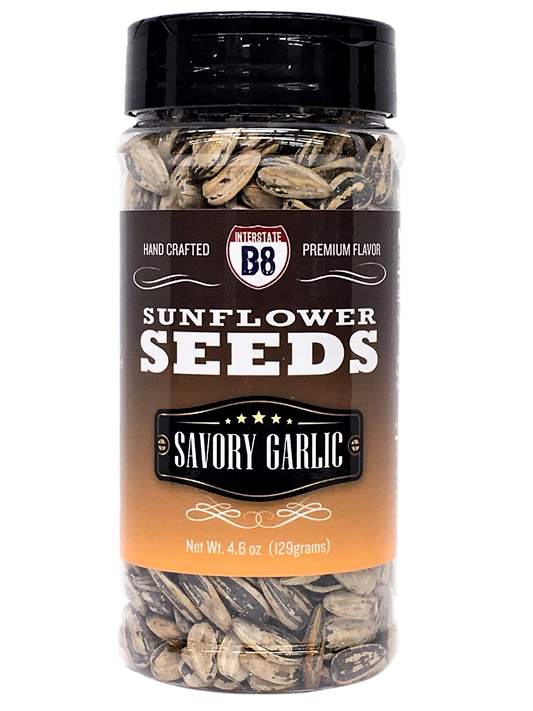Interstate B8 Savory Garlic Sunflower Seeds