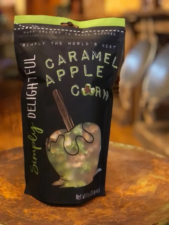 Simply Delightful Caramel Apple Corn