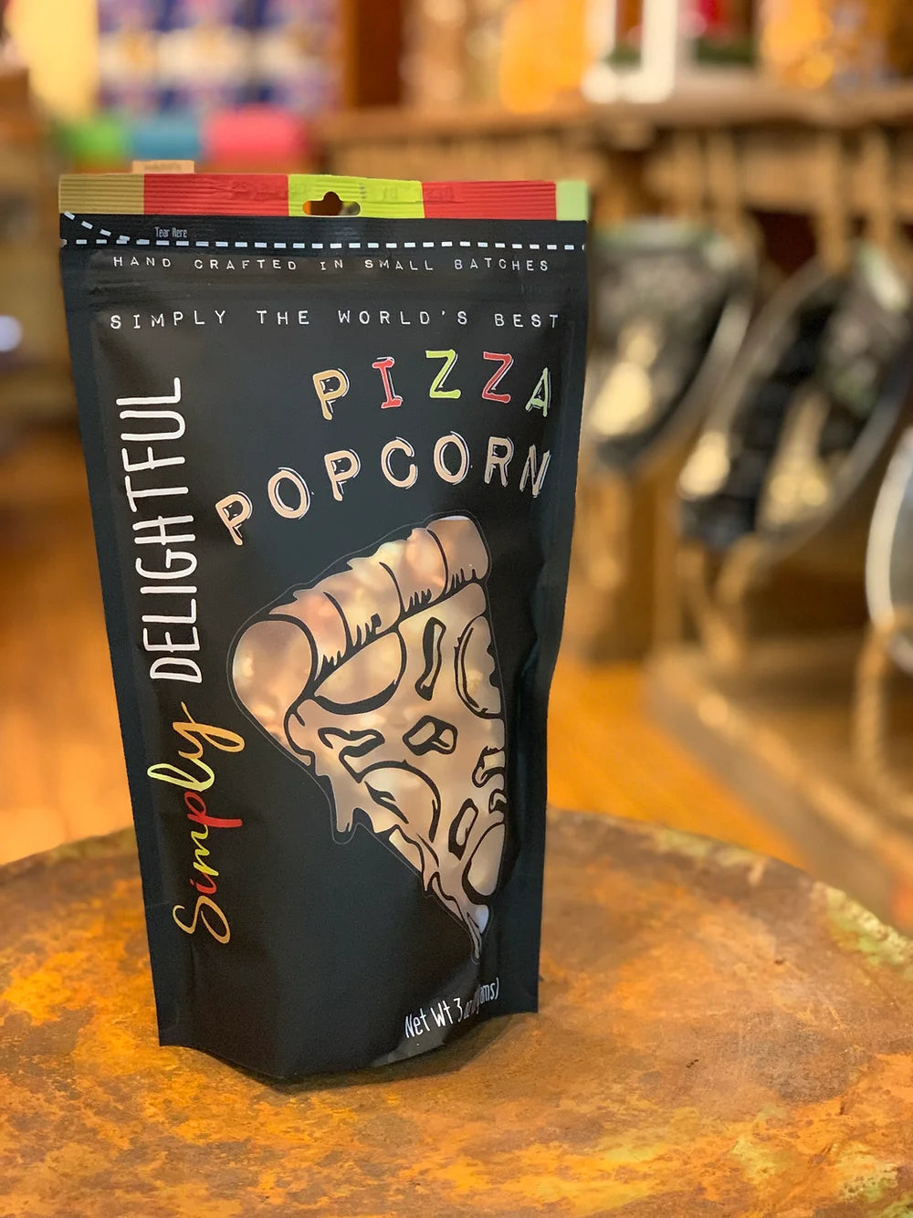 Simply Delightful Pizza Popcorn