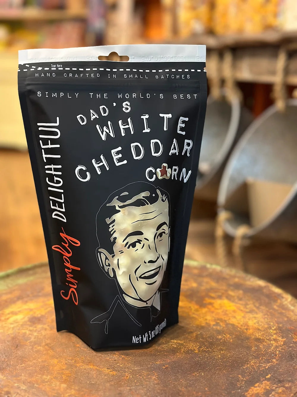 Simply Delightful Dad's White Cheddar Corn – Jerky Outpost