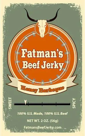 Fatman's Honey Barbecue Beef Jerky