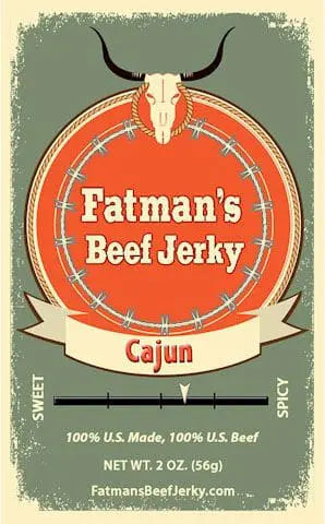 Fatman's Cajun Beef Jerky