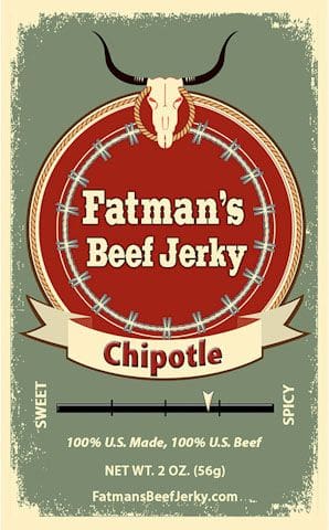 Fatman's Smoky Chipotle Beef Jerky