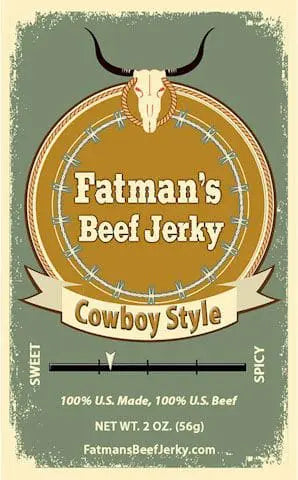 Fatman's Cowboy Beef Jerky