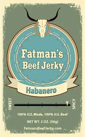 Fatman's Habanero Jerky