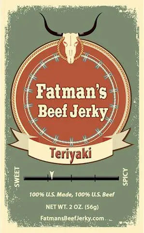 Fatman's Teriyaki Beef Jerky