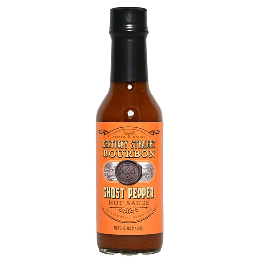 Kentucky Straight Bourbon Ghost Pepper Hot Sauce