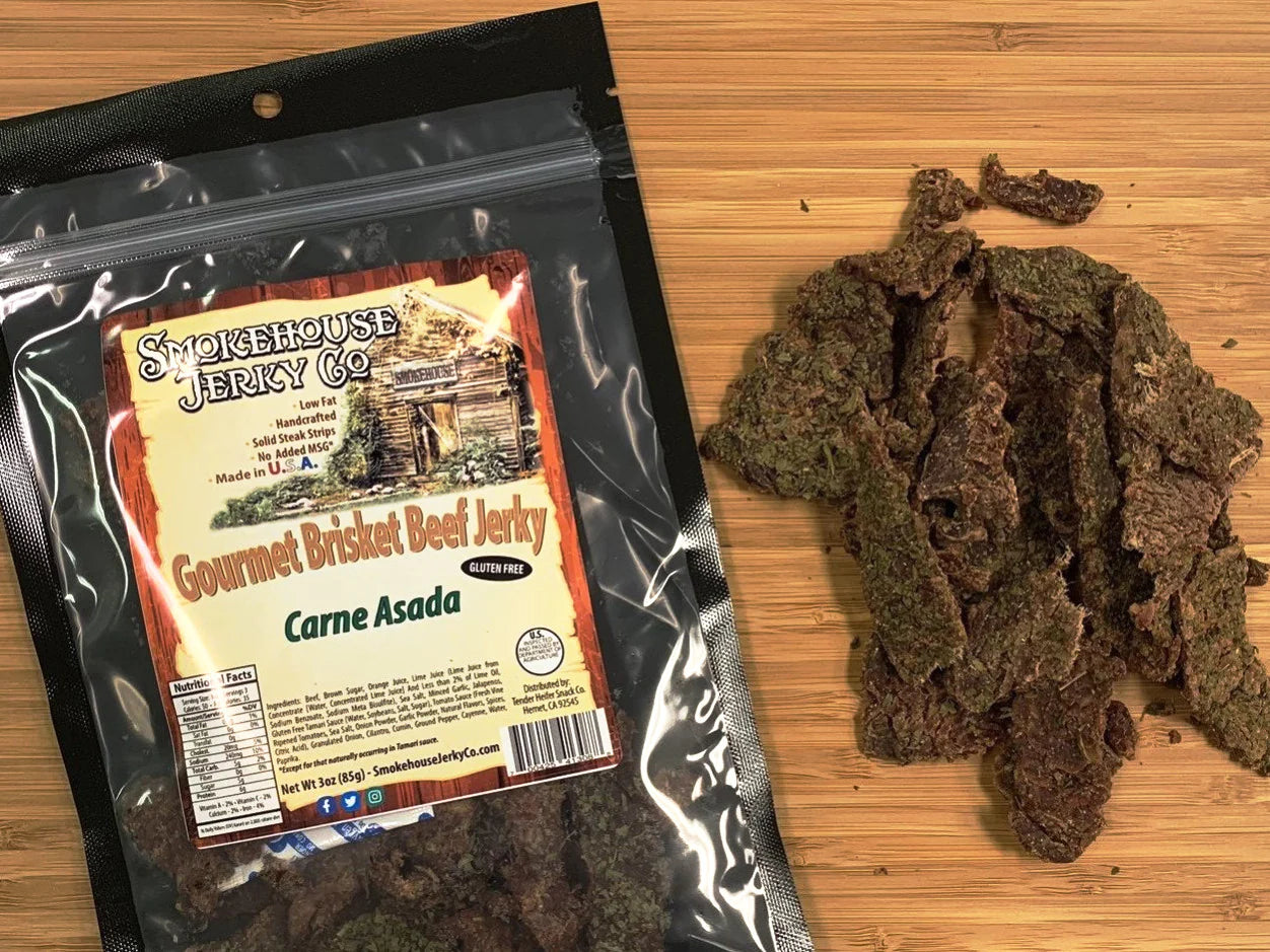 Smokehouse Carne Asada Brisket Jerky