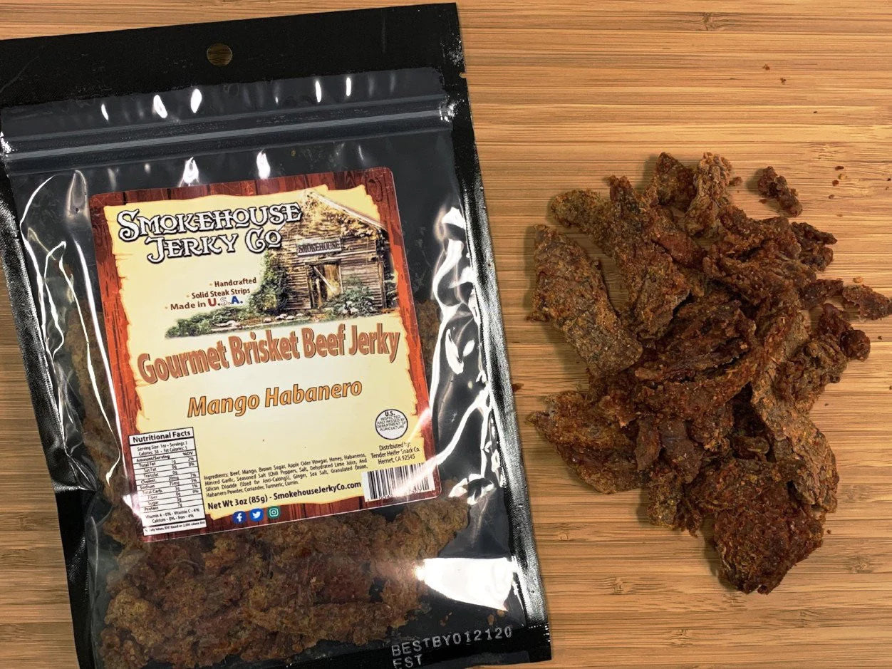 Smokehouse Mango Habanero Brisket Jerky